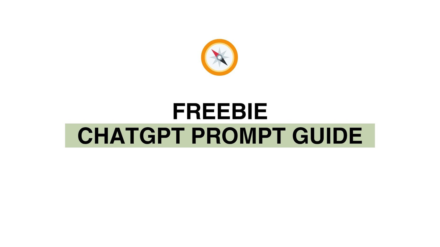 'ChatGPT Prompt Guide'