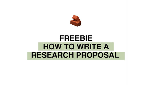 'How to write a Research Proposal' Guide