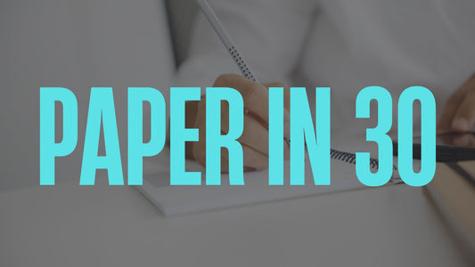 Paper in 30 – Live Cohort (April 2026)