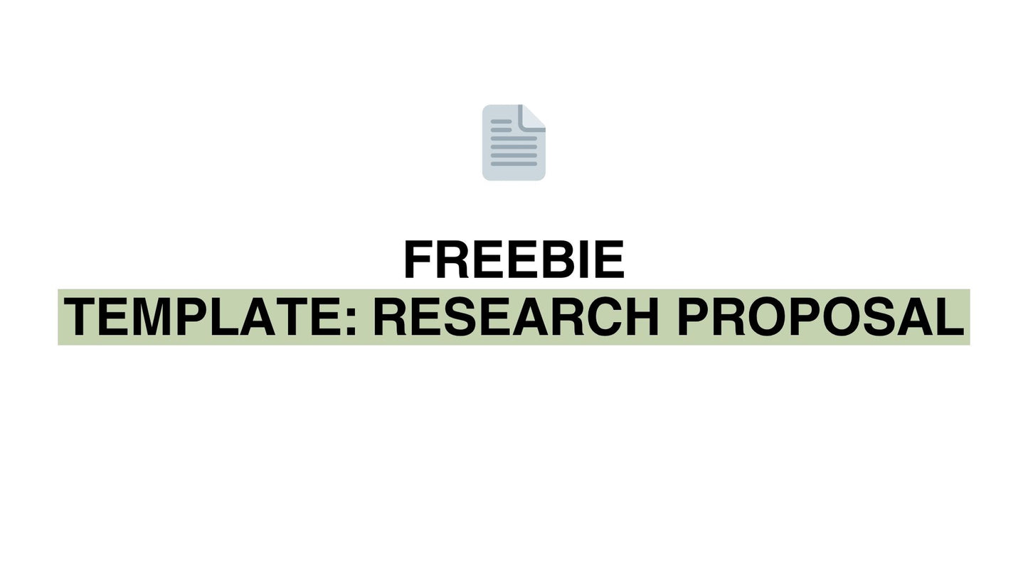 Template 'Research Proposal' (.docx)